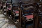 Vienna, Austria. Schottenkirche church interior. Art Print